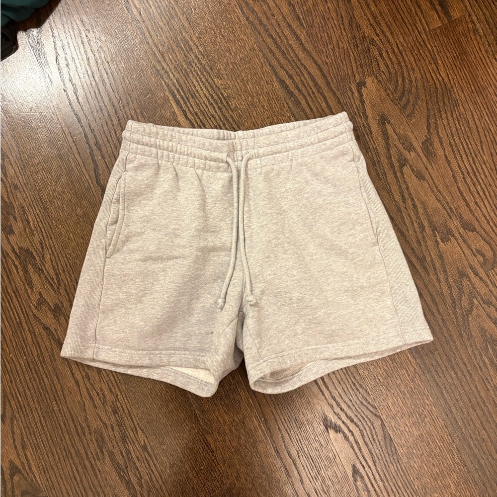 TNA Men's Light Heather Gray Athletic Drawstring Shorts